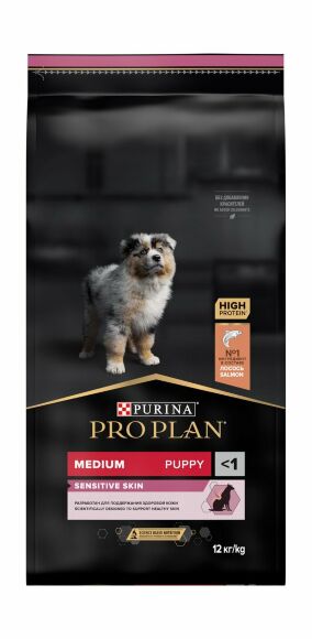 Pro Plan Medium Puppy Salmon - Сухой корм для щенков с лососем