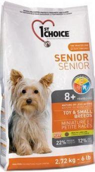 1St Choice Senior toy and small - корм для пожилых собак миниатюрных и мелких пород 