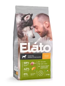 Elato Холистик - Сухой корм для собак средних и крупных пород, с Курицей и Уткой