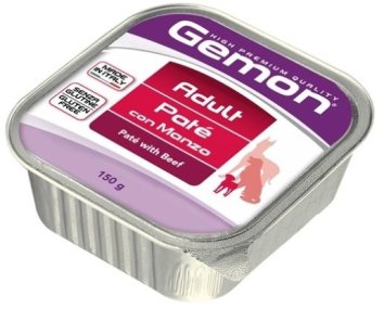 Gemon Dog  -  Консервы для собак паштет с говядиной