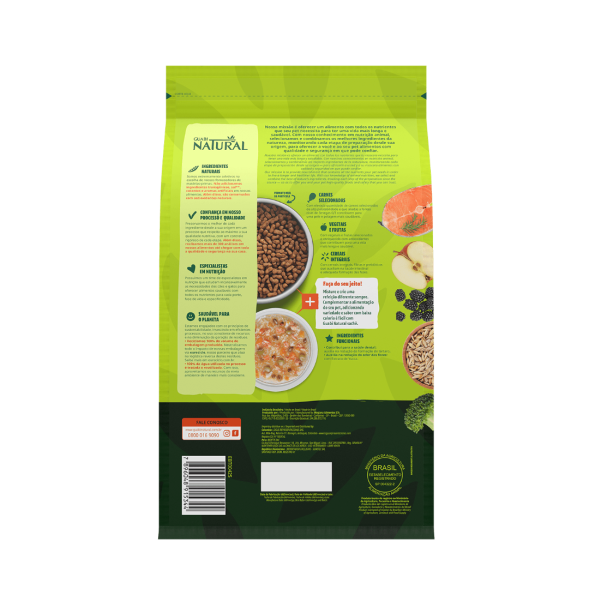 Guabi Natural Dog Adult - Сухой корм для взрослых собак мелких пород, Лосось и Ячмень, 1 кг