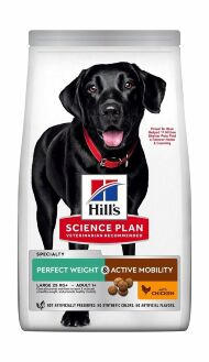 Hill's Science Plan - Сухой корм для собак крупных пород, для снижения веса и поддержания подвижности, с Курицей, 12 кг