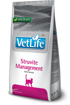 Farmina Vet Life Struvite Management - Лечебный корм для кошек при профилактике МКБ