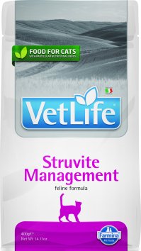Farmina Vet Life Struvite Management - Лечебный корм для кошек при профилактике МКБ