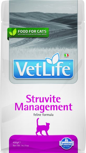 Farmina Vet Life Struvite Management - Лечебный корм для кошек при профилактике МКБ