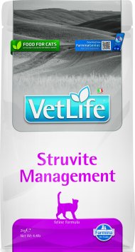 Farmina Vet Life Struvite Management - Лечебный корм для кошек при профилактике МКБ