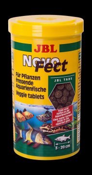 JBL NovoFect - Корм в форме таблеток для растительноядных пресноводных аквариумных рыб и креветок