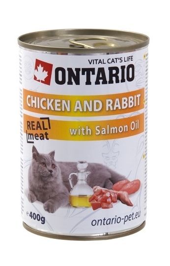 8341.580 Ontario Chicken  Rabbit  Konservi dlya koshek s kyricei i krolikom . Zoomagazin PetXP ontario-chicken--rabbit.jpeg