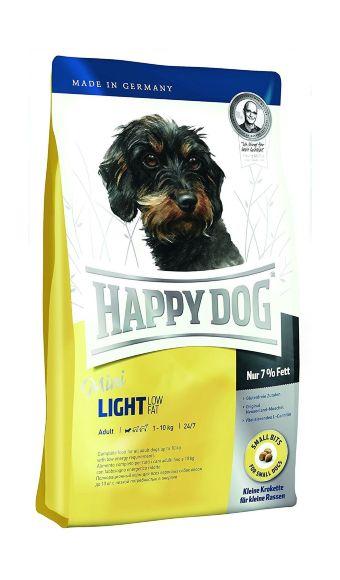 9486.580 Happy Dog Mini Light - Nizkokaloriinii korm dlya malih porod sobak 1kg kypit v zoomagazine «PetXP» Happy Dog Mini Light - Низкокалорийный корм для малых пород собак 1кг