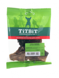 TiTBiT - Лакомство для собак, рубец говяжий, мягкая упаковка, 40 гр