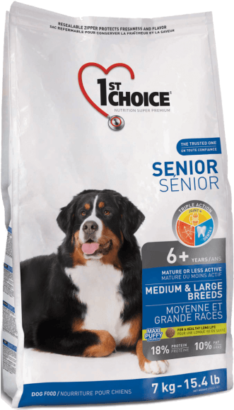 1St Choice Senior medium and large - корм для пожилых собак средних и крупных пород 7 кг