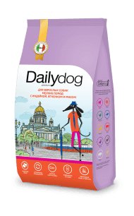 Dailydog Casual Line - Сухой корм для взрослых собак мелких пород, с Индейкой, Ягненком и Рисом