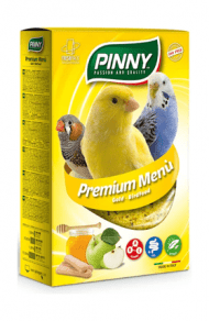 PINNY PM - Мягкий витаминный корм для птиц, с Медом и Яблоками, 350 гр