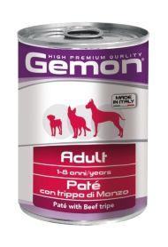 Gemon Dog  -  Консервы для собак паштет говяжий рубец 400г