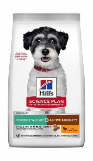 Hill's Science Plan - Сухой корм для собак мелких пород, для снижения веса и поддержания подвижности, с Курицей