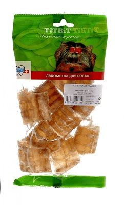 TiTBiT - Лакомство для собак, колечки из трахеи, 60 гр