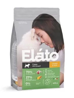 Elato Холистик - Сухой корм для щенков мелких пород, с Курицей и Уткой