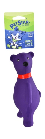 Pet Star - Игрушка для собак, Мишка, Латекс, 19 см
