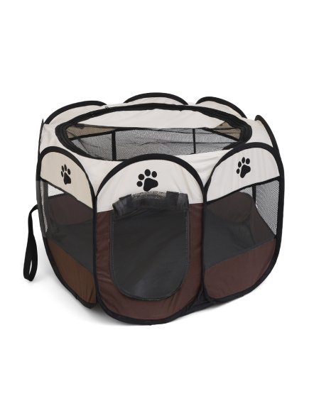 PetSHOP - Мягкий вольер - манеж для животных, 74x74x43 см