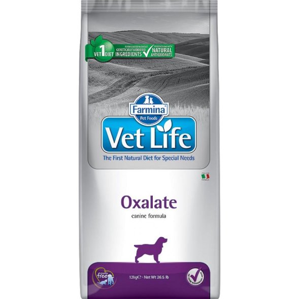 Farmina Vet Life Oxalate - Лечебный корм для лечения и профилактики МКБ оксалатного типа