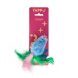 Tappi - Игрушка &amp;quot;Тимус&amp;quot;, меховая мышь с кошачьей мятой с хвостом из перьев