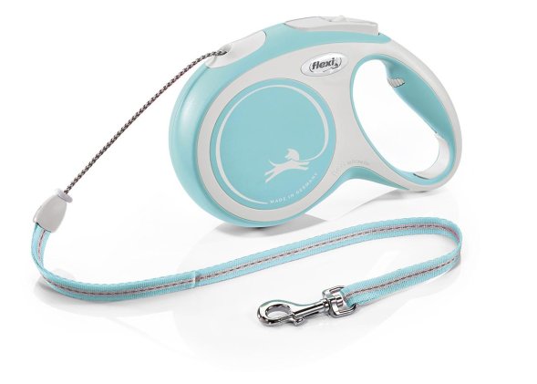 Flexi - Поводок-рулетка для собак, трос, 8 м до 20 кг (New Comfort M)