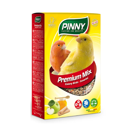 PINNY PM - Полнорационный корм для канареек, с Фруктами, Бисквитом и Витаминами, 800 гр