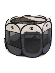 PetSHOP - Мягкий вольер - манеж для животных, 90x90x58 см