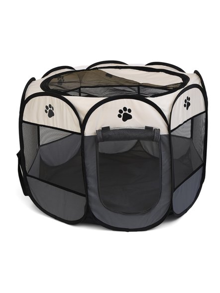 PetSHOP - Мягкий вольер - манеж для животных, 90x90x58 см