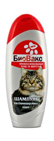 БиоВакс Шампунь для длинношерстных кошек 355мл