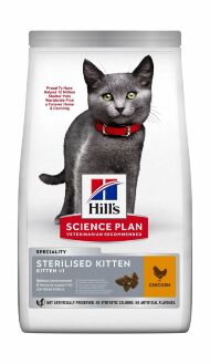 Hill's Science Plan - Сухой корм для стерилизованных котят, с Курицей