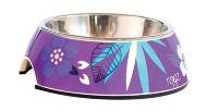 Rogz Bubble Bowlz - Миска для собак "Фиолетовый лес"