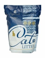 Cat litter imperials - силикогелиевый наполнитель для кошачьего туалета (белые кристаллы) 3.8 л.