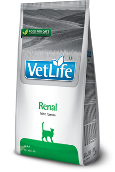 Farmina Vet Life Renal - Лечебный корм для кошек при почечной недостаточности