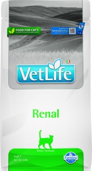 Farmina Vet Life Renal - Лечебный корм для кошек при почечной недостаточности