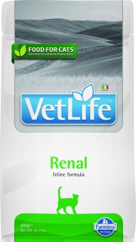 Farmina Vet Life Renal - Лечебный корм для кошек при почечной недостаточности