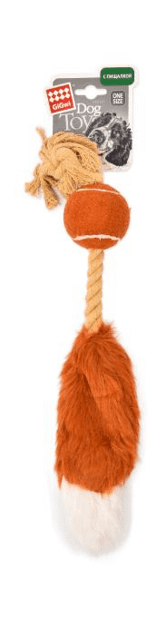 GiGwi - Мячик с лисьим хвостом и пищалкой, 40 см