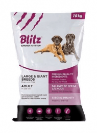 Blitz Adult - Сухой корм для собак крупных пород 