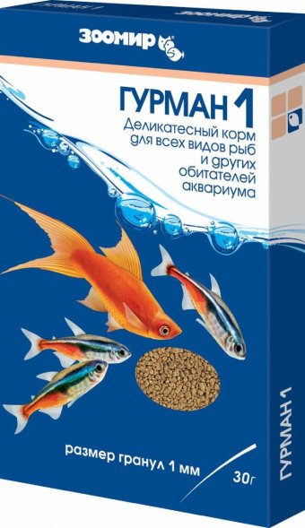 ЗООМИР - Гурман деликатес для всех рыб, коробка