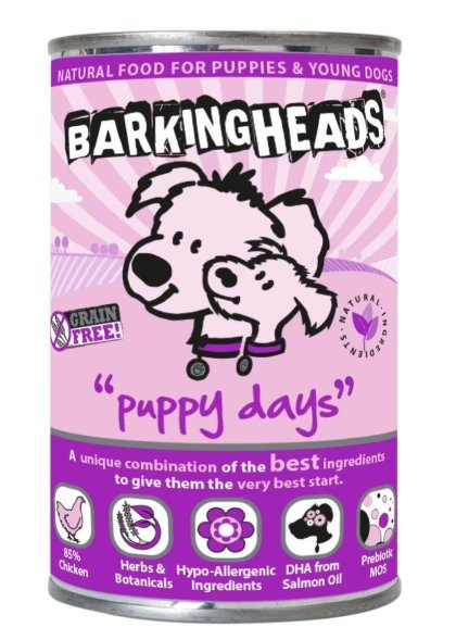 Barking Heads - Консервы для щенков с курицей &amp;quot;Щенячьи деньки&amp;quot;