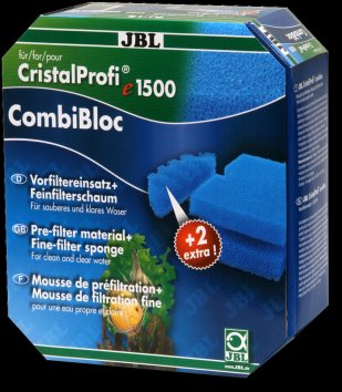 JBL - Комплект губок для верхней корзины внешних фильтров CristalProfi e15/1900/1 (CombiBloc CPe)