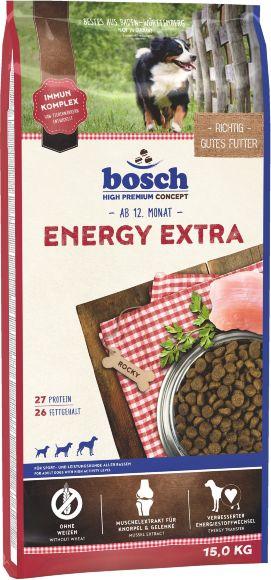 21720.580 Bosch Energy Extra - Syhoi korm dlya sobak s visokoi fizicheskoi nagryzkoi kypit v zoomagazine «PetXP» Bosch Energy Extra - Сухой корм для собак с высокой физической нагрузкой