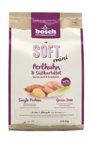 Bosch Soft Mini - Сухой полувлажный корм для собак, с цесаркой и бататом