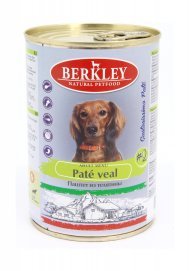 Berkley №2 - Консервы для собак, паштет из телятины 400гр