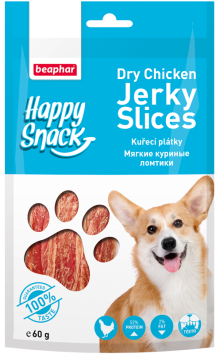 Beaphar Happy Snack - Лакомство для собак &amp;quot;Куриные ломтики&amp;quot; 60гр