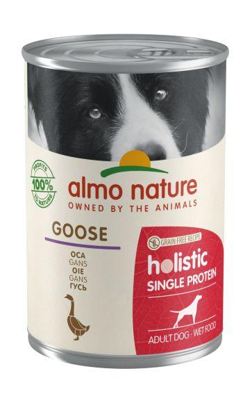 Almo Nature Holistic Digestive Help - Консервы для собак с чувствительным пищеварением, с гусем 400гр