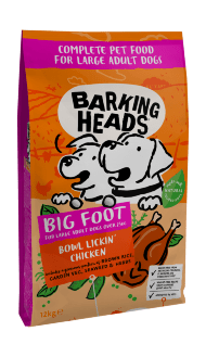 Barking Heads Big Foot - Сухой корм для крупных собак с цыпленком 12кг