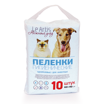 Le Аrtis - Впитывающие пеленки для собак 60*90 см