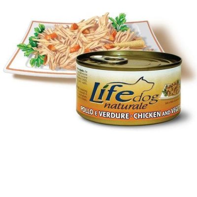 LifeDog - Консервы для собак с курицей и овощами в желе 170 гр