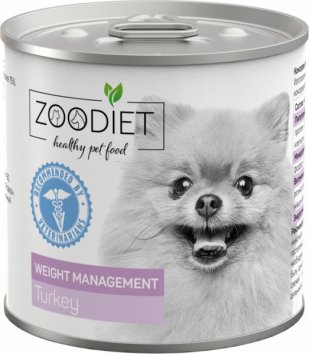 Четвероногий Гурман - ZOODIET Weight Management - Корм консервированный для собак, склонных к ожирению, с индейкой, 240 г